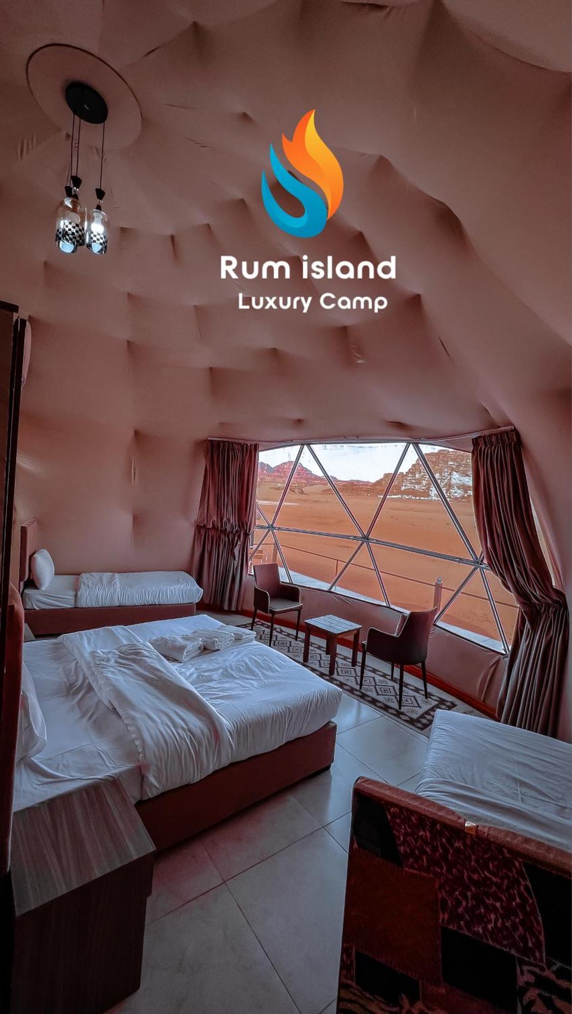 Rum Island Luxury Camp & Bubbles Hotel Wadi Rum Buitenkant foto