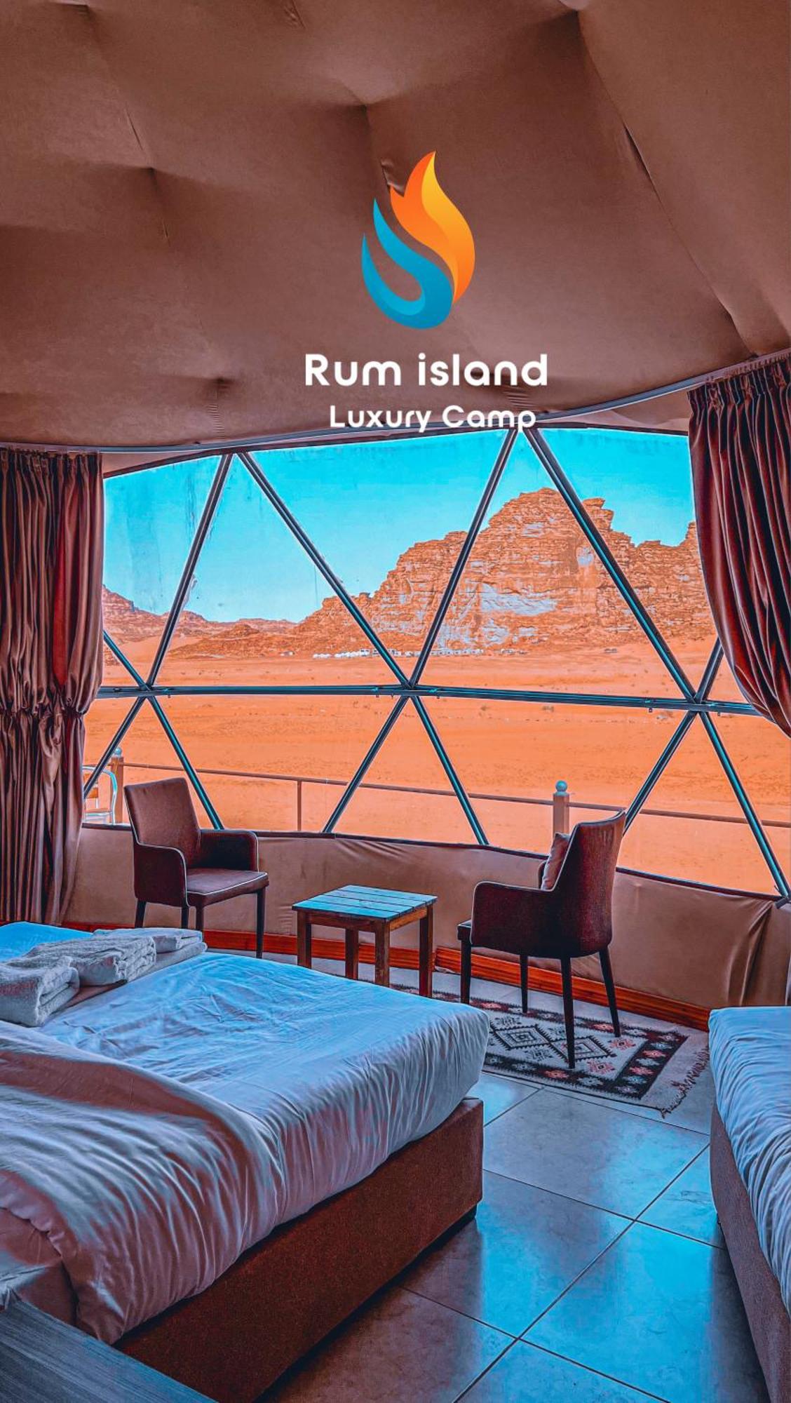 Rum Island Luxury Camp & Bubbles Hotel Wadi Rum Buitenkant foto