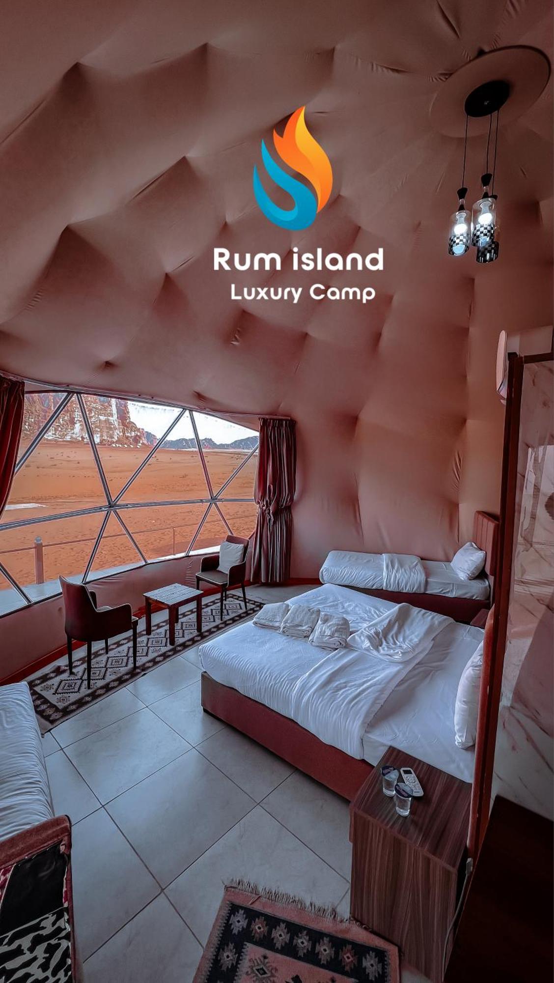 Rum Island Luxury Camp & Bubbles Hotel Wadi Rum Buitenkant foto