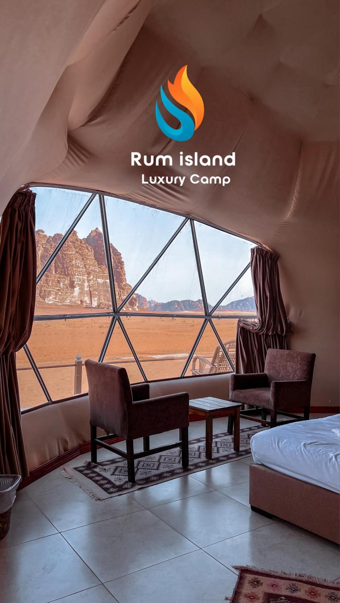 Rum Island Luxury Camp & Bubbles Hotel Wadi Rum Buitenkant foto