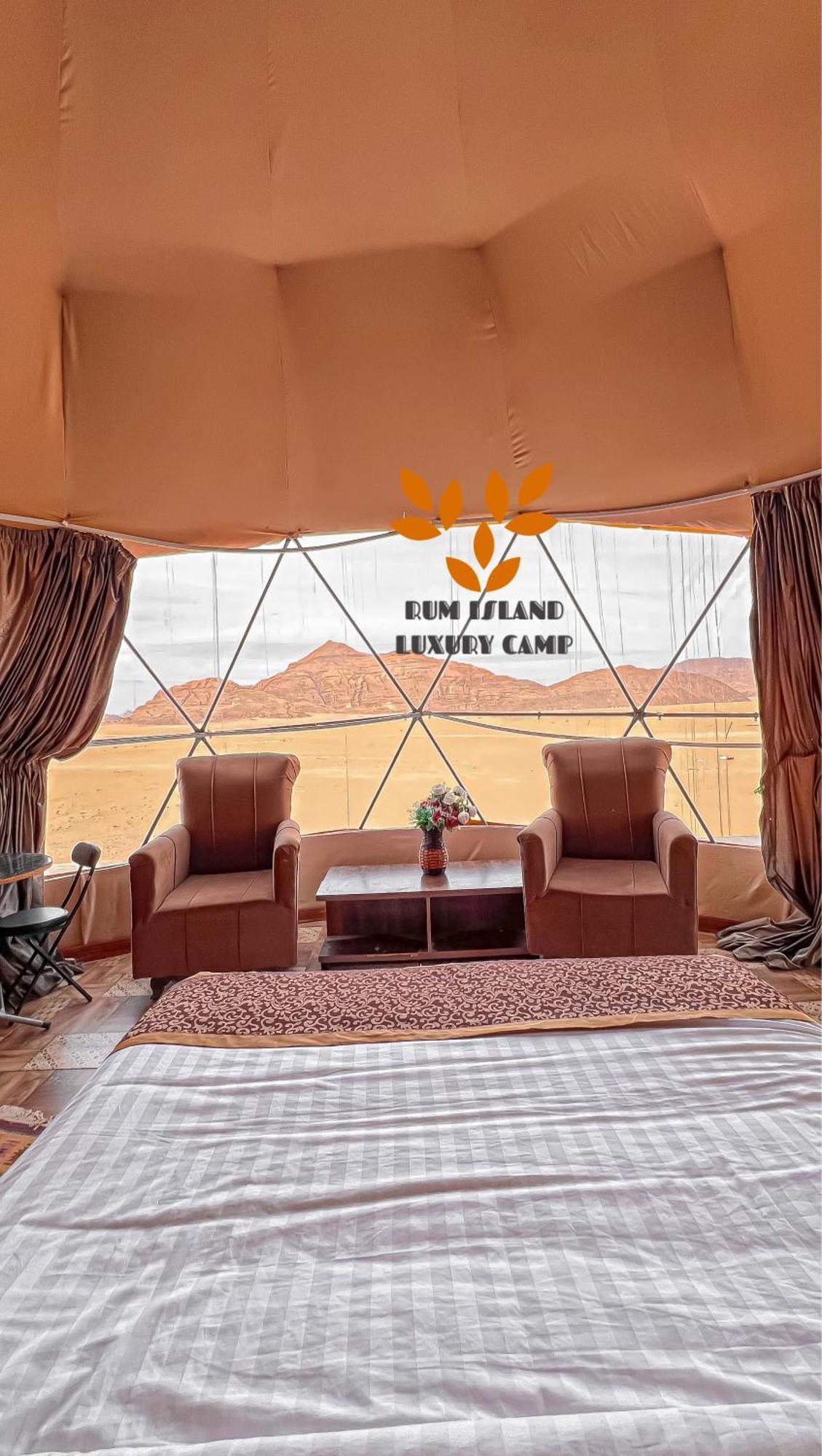 Rum Island Luxury Camp & Bubbles Hotel Wadi Rum Buitenkant foto