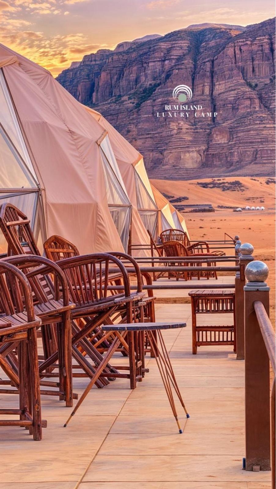 Rum Island Luxury Camp & Bubbles Hotel Wadi Rum Buitenkant foto