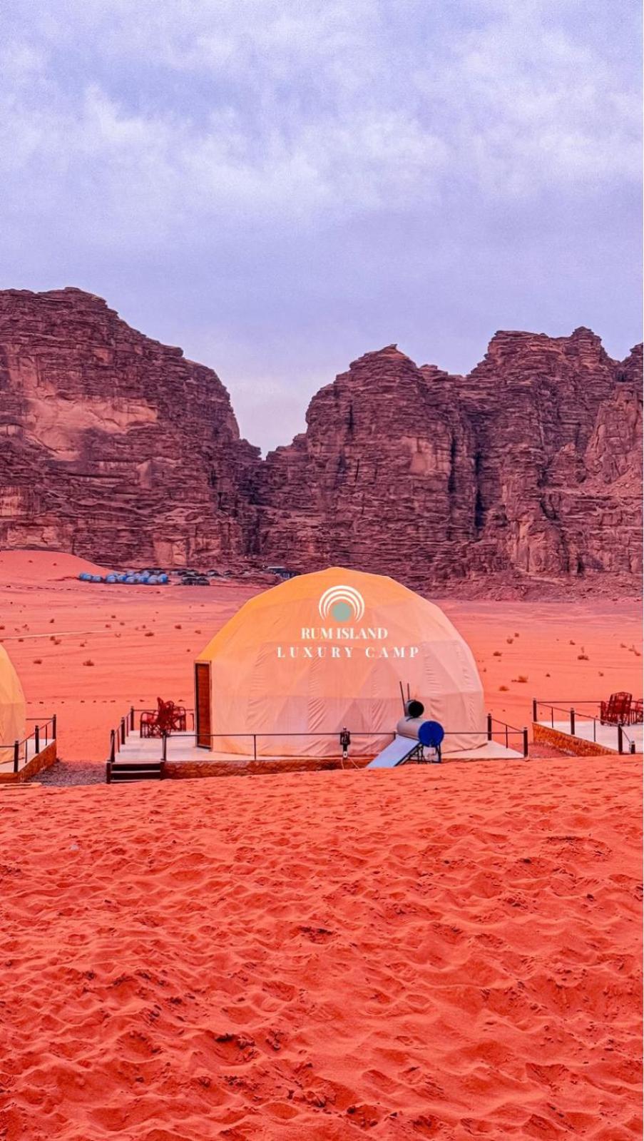 Rum Island Luxury Camp & Bubbles Hotel Wadi Rum Buitenkant foto