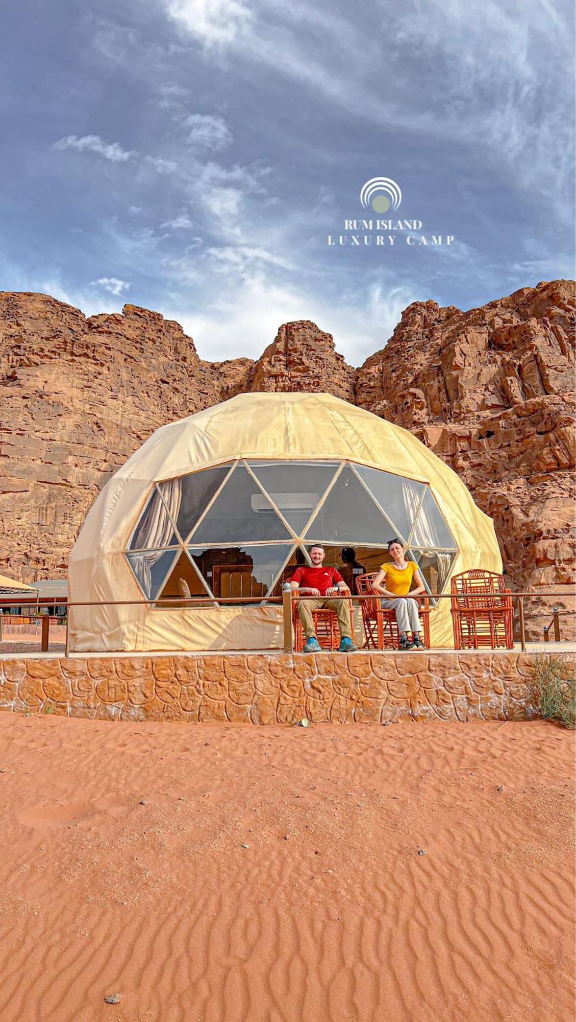 Rum Island Luxury Camp & Bubbles Hotel Wadi Rum Buitenkant foto