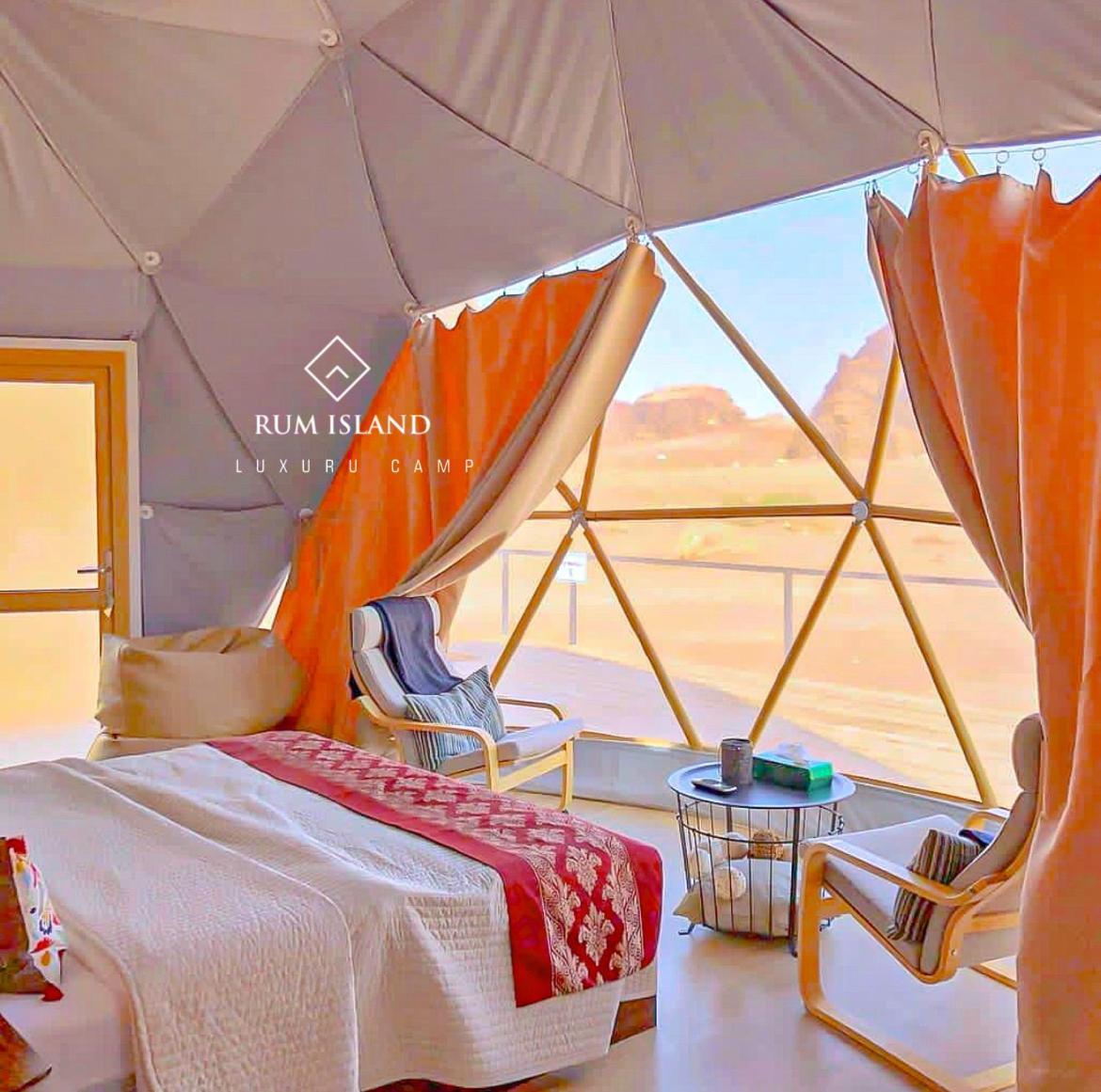 Rum Island Luxury Camp & Bubbles Hotel Wadi Rum Buitenkant foto